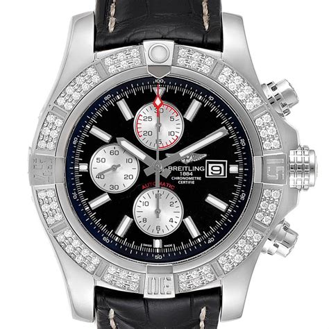 breitling aeromarine super avenger mens watch|breitling super avenger bezel.